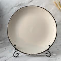 Stoneware White Color Glaze عشاء مجموعات 16 في المائة